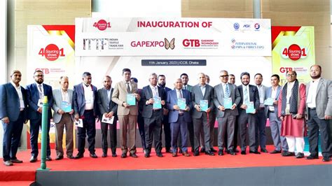 Global Expos On Rmg Machinery Allied Products Begin In Dhaka The