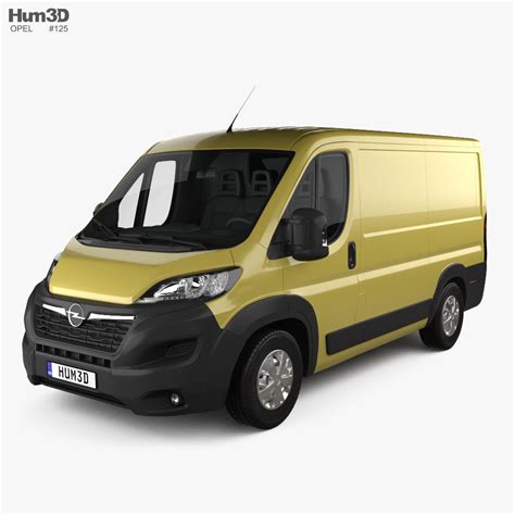 Opel Movano Panel Van L1H1 2024 3D model - Download Van on 3DModels.org