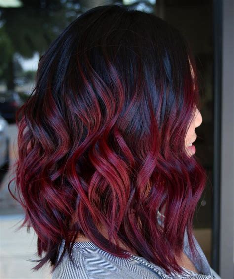 Cabelo Vermelho Escuro 50 Ideias Dessa Cor Quente Para Te Inspirar Cabelo Vermelho Escuro