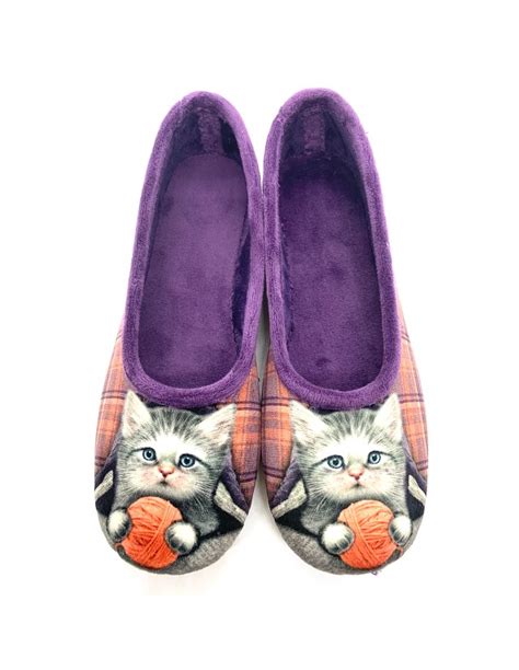 Ballerines Chat La Maison De L Espadrille 6054 Violet