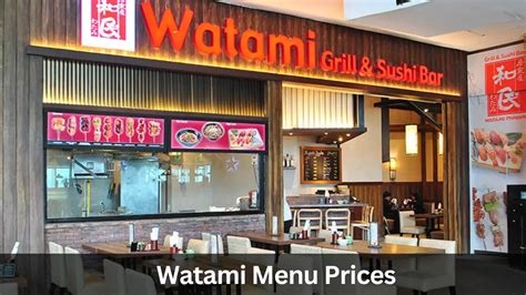 Watami Menu Prices in Philippines [Updated] 2025