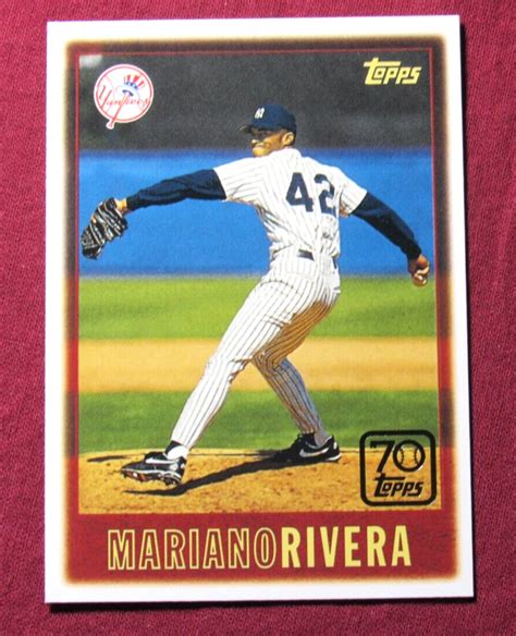 Topps Double Headers Tdh Mariano Rivera New York Yankees Ebay