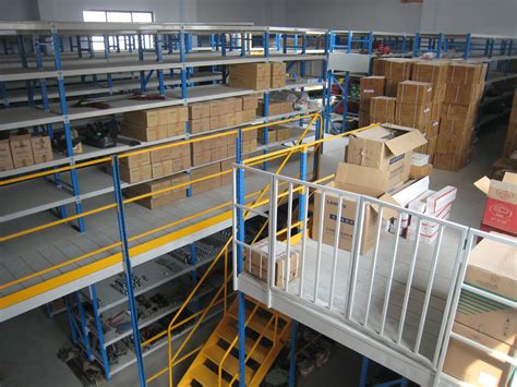 Customized Design Multi Tier Warehouse Storage Mezzanine Floors Rack