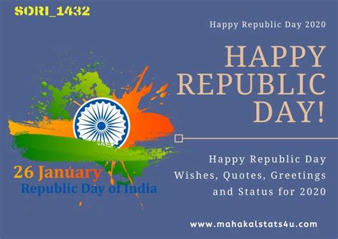 Happy Republic Day Wishes Quotes Greetings And Status For 2020 By Mahakal Status Medium