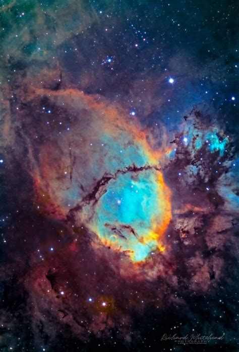 Check Out This Amazing New Shot Of The Fish Head Nebula Ic In