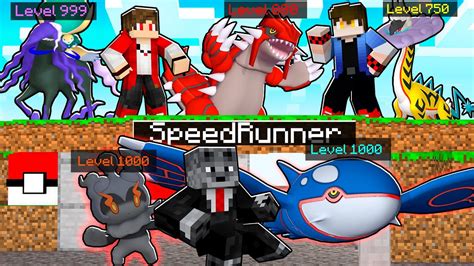 MINECRAFT PIXELMON MANHUNT até LEVEL 1000 POKEMON INICIAL 1