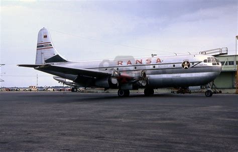 Yv C Erj Boeing 377 Stratocruiser Ransa Boeing Boeing Aircraft