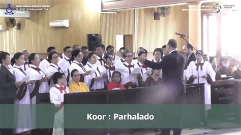 KOOR PARHALADO HKBP MEDAN SUDIRMAN YouTube