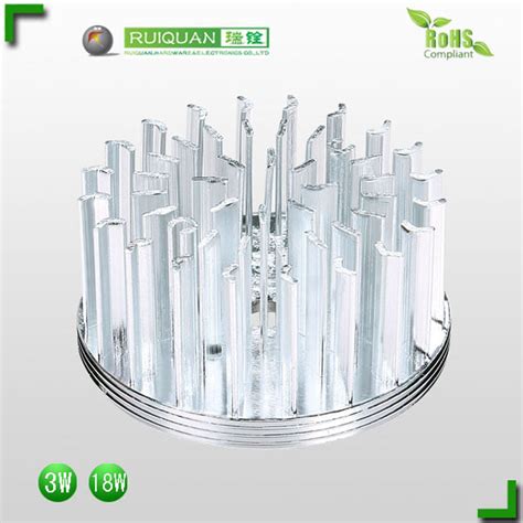 Led7w塑胶天花灯冷锻散热器dong Guan Rui Quan Hardware Electronics Co Ltd