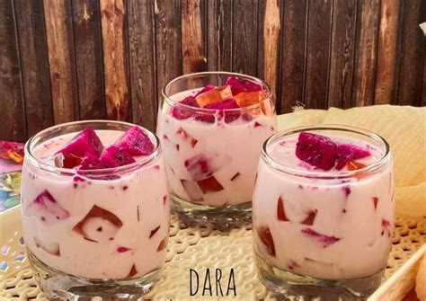 Resep Es Buah Susu oleh Dara Home Cooking - Cookpad