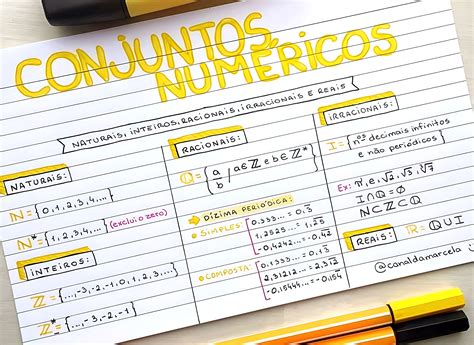 Conjuntos Num Ricos Study