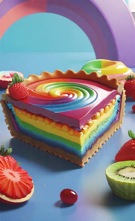 Rainbow Tart By Nezukorempadeviart07 On Deviantart