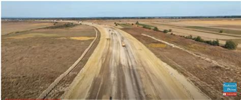 VIDEO Imagini recente de pe lotul Autostrăzii A7 ce traversează