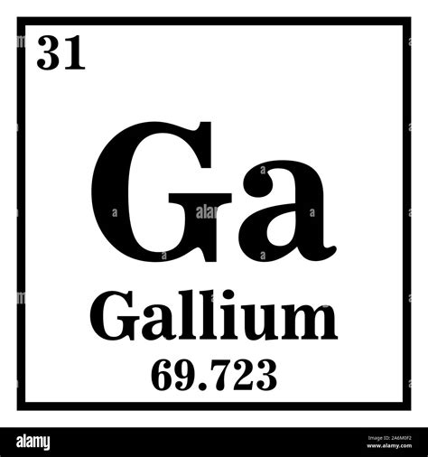 Gallium atomic structure hi-res stock photography and images - Alamy