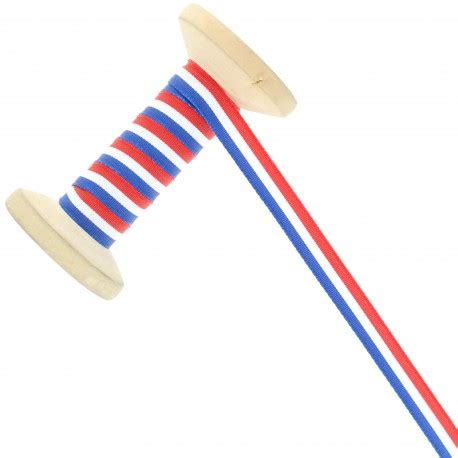 Ruban Tricolore Mm Bleu Blanc Rouge La Bobine De M