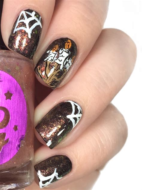 3 Halloween Nail Art Looks Using Chaotic Glitz — 25 Sweetpeas