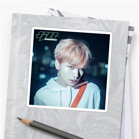 NCT DREAM GO Haechan Stickers By Kpop Deals Redbubble