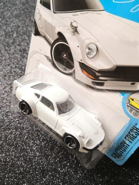 Hot Wheels Custom Datsun 240Z Fugu Z Greddy White Nissan Hobbies Toys Toys Games On Carousell