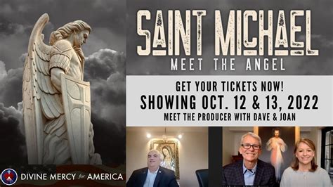 Saint Michael Meet The Angel The St Michael Movie Is Back In