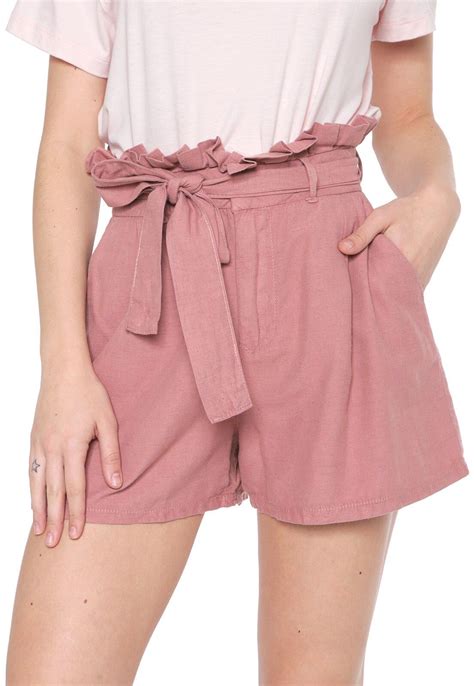 Short Colcci Clochard Rosa Em Looks Ideias Fashion Vestido Curto