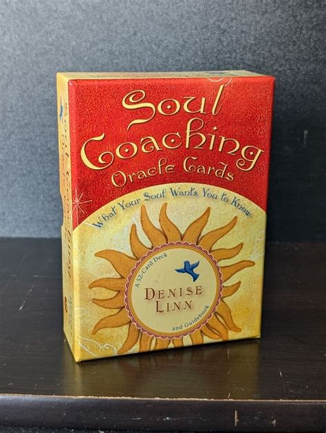 Soul Coaching Oracle Cards Card Deck Guidebook By Denise Linn Ebay