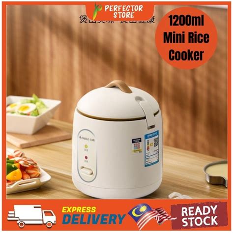 🇲🇾💥 Readystocks 🌟 12l Chigo Mini Rice Cooker With Ceraminc Liner And Steamer Shopee Malaysia