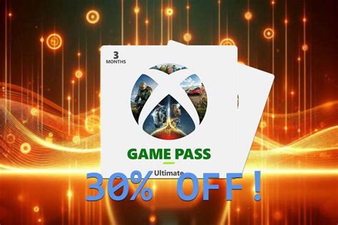 Slash 30% off Xbox Game Pass Ultimate Subscription with this deal