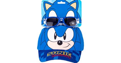 Sonic The Hedgehog Set Cap Sunglasses Rinkinys Vaikams Notino Lt