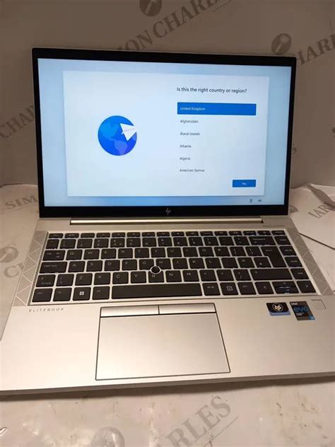 HP ELITEBOOK AX201NGW LAPTOP 4548186 Simon Charles Auctioneers