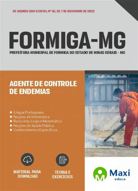 Baixar Apostila Prefeitura De Formiga Mg Agente De Controle De