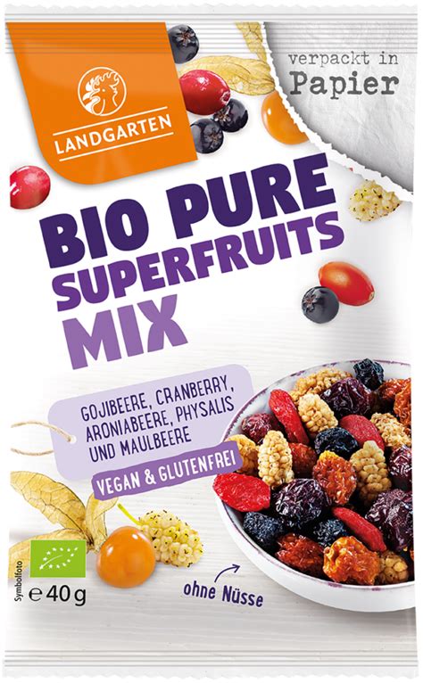 Bio Protein Mix Veggie Landgarten At Bio Snacks Seit