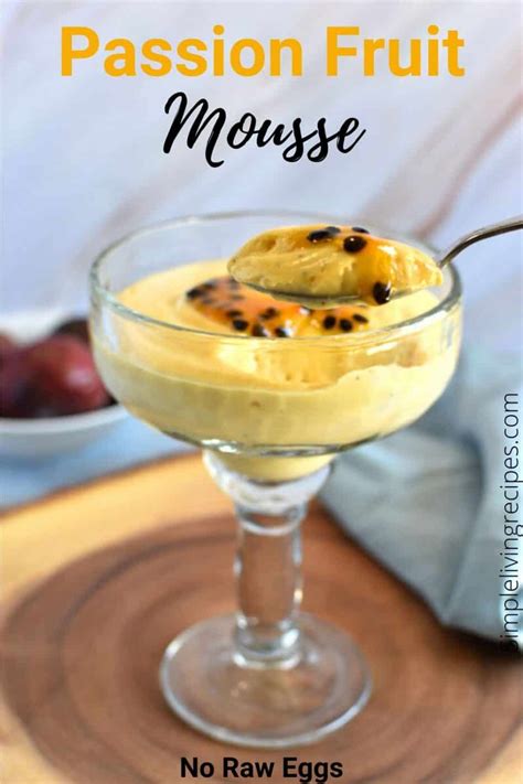 Brazilian Passion Fruit Mousse