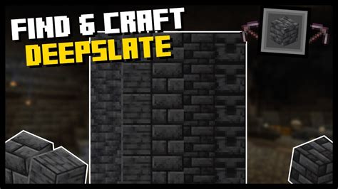 How To Find And Craft Deepslate In Minecraft Full Deepslate Guide 117