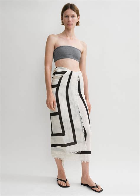 TotêMe Binding Edge Bikini Top Grey Melange Editorialist