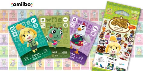 Animal Crossing Amiibo Cards Series 1 Animal Crossing Amiibo Cards