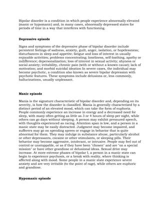 Effective Treatment Forbipolar Disorder In Mindheal Homeopathy Clinic