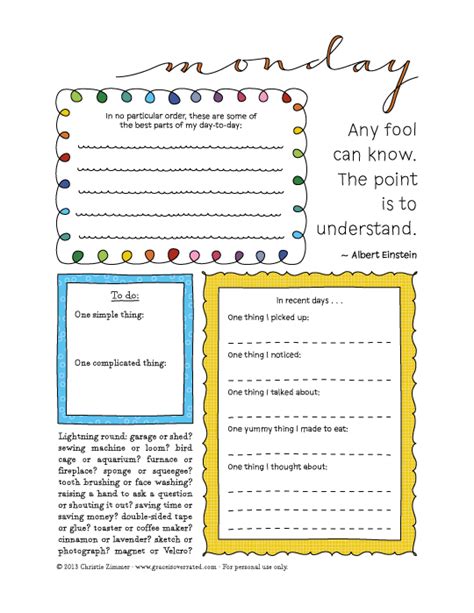 Adventures In Guided Journaling Day Printable Guided Journal