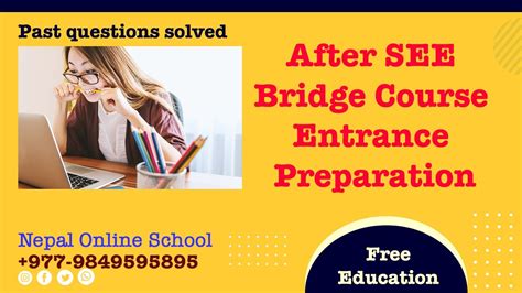 After See Entrance Preparation Questions Model Questions For Entrance Exam Of Class 11 After