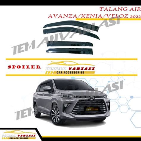 Jual Talang Air Hujan Mobil Toyota All New Veloz Premium Quality