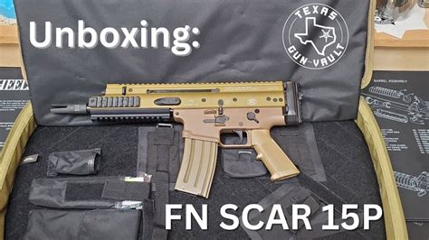 Unboxing Fn Scar 15p Pistol Youtube