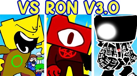 Friday Night Funkin Vs Ron Resurrection V30 Full Week Fanmade