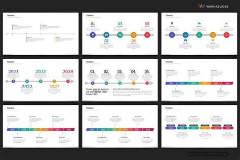 Project Timeline PowerPoint Template - PowerPoint Slide Master ...