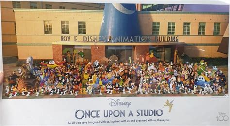 Disneys Once Upon A Studio Characters Group Photo By 99f5 On Deviantart