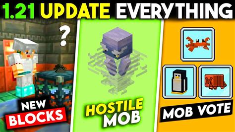 Minecraft 1 21 New Update Everything Explained New Hostile Mob