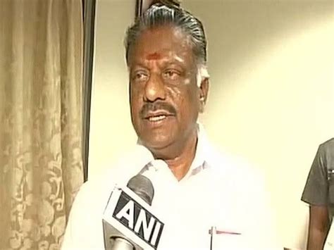 Jayalalitha's death was mysterious: O Panneerselvam