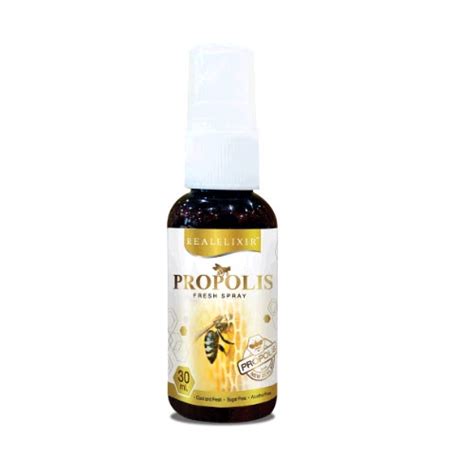 Real Elixir Propolis Fresh Spray สเปรยพนชองปาก ขนาด 30 ml Shopee