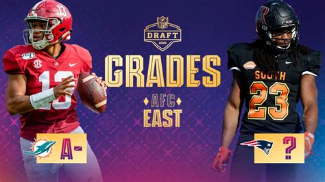 Afc East 2020 Nfl Draft Grades Dolphins Soar Patriots Perplex