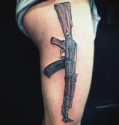 40 AK 47 Tattoo Designs For Men An Arsenal Of Ideas