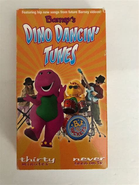 1 Barneys Dino Dancin Tunes Vhs 2000 Tested Rare Vintage Collectible Ship N 24hr Ebay