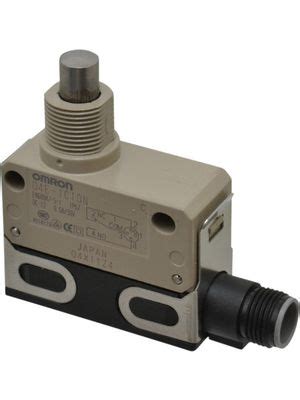 D4E 1C10N Omron Industrial Automation Limit Switch Plunger 1NC